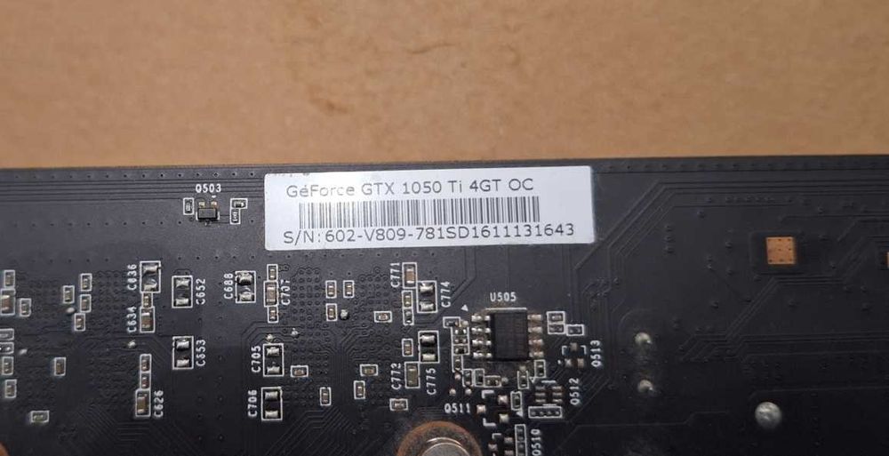 Gtx 1050ti placa grafica 4 Mb