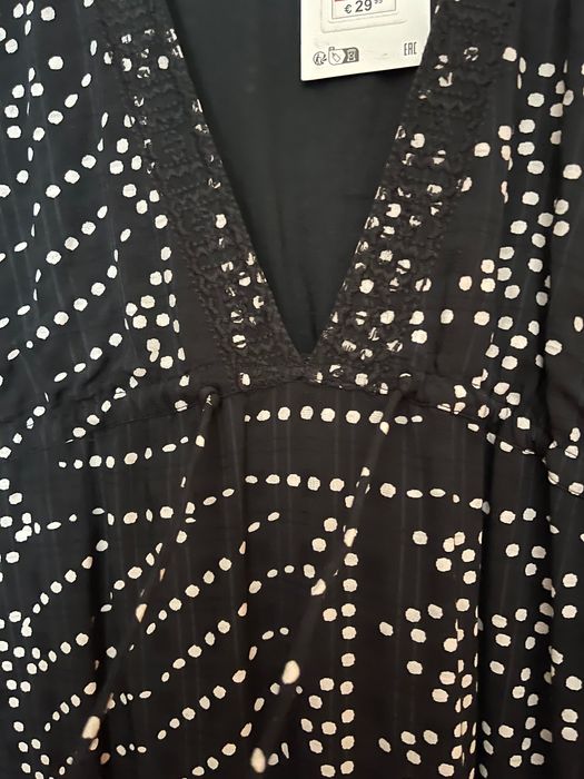 Vestido túnica curto estampado