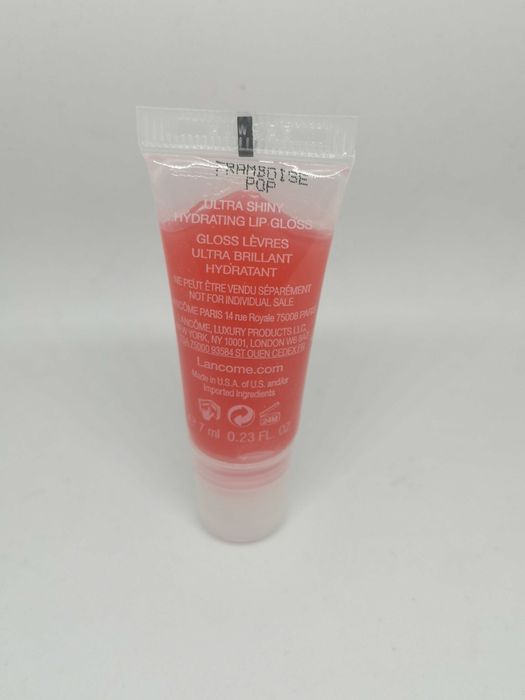 LANCOME JUICY TUBE - doskonały błyszczyk w kolorze Framboise Pop