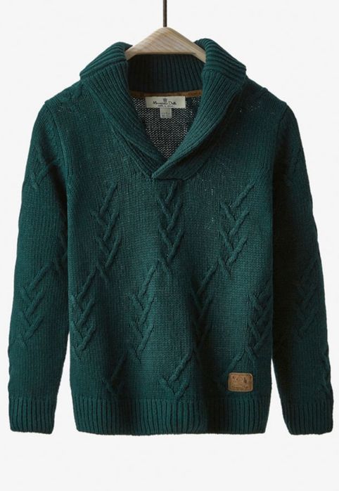 Свитер с кашемиром и шерстью для мальчика massimo dutti