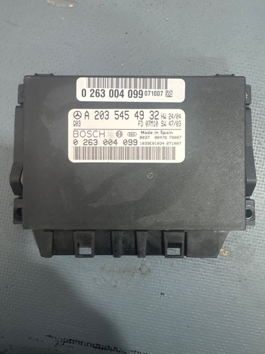 Modulo sensores estacionamento Mercedes Benz C class W203