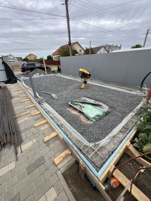 БЕТОННІ РОБОТИ Одеса. Фундамент дома будинку. Монолит