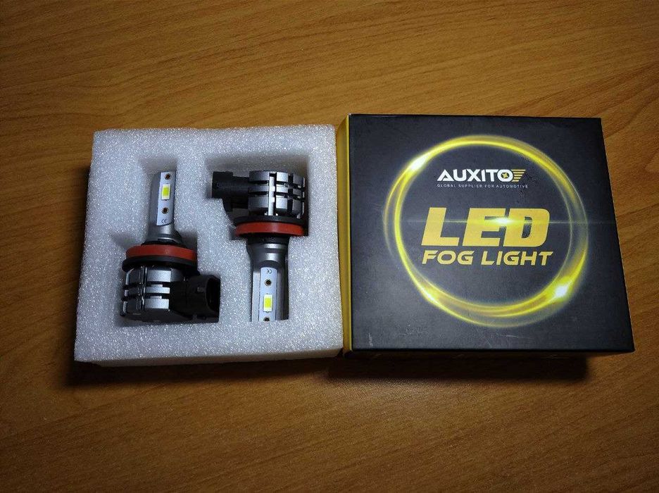 Auxito LED Протитуманні лампи H11 H8 H9 HB4 Canbus (без помилок)