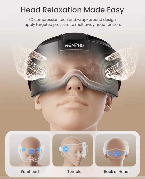 Масажер для голови та очей RENPHO Eyeris Masc
