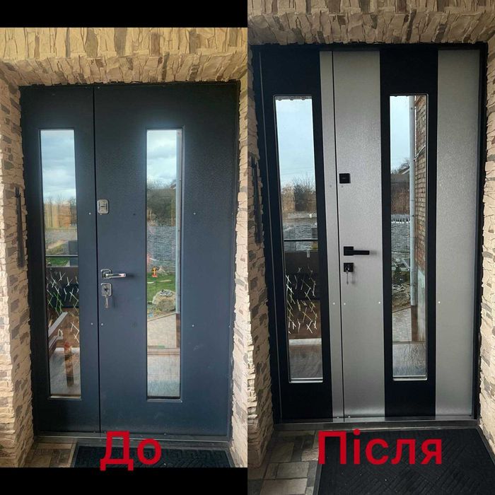 Міняємо МДФ на ПОЛІМЕР. Реставрація дверей. ДО 7 ДНІВ ПІД КЛЮЧ !!!