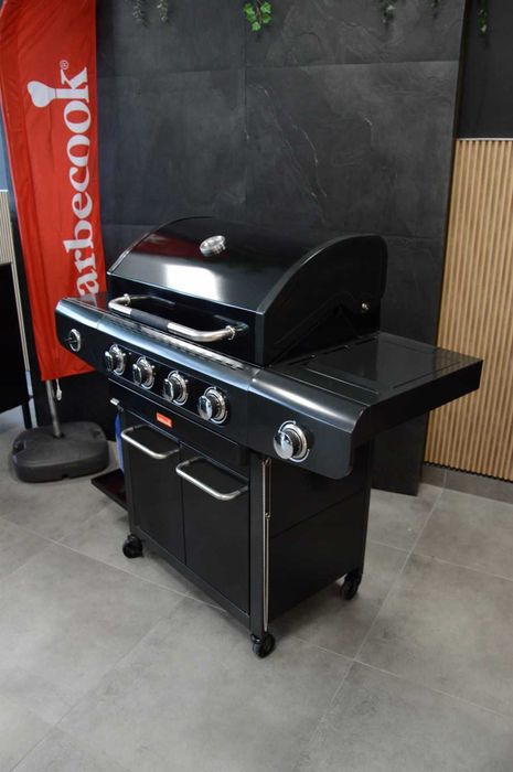 Grill gazowy BARBECOOK SIESTA 412 duży żeliwny ruszt 16,9kw SOLIDNY !