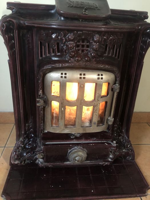 Kominek  do salonu ,stary Stella