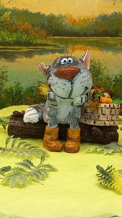 Современная ватная игрушка
