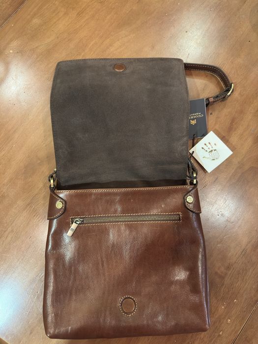 Сумка чоловічка шкіряна