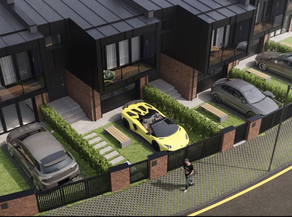 Продається таунхаус із сучасним дизайном р-н Каскад. Розтермінування.