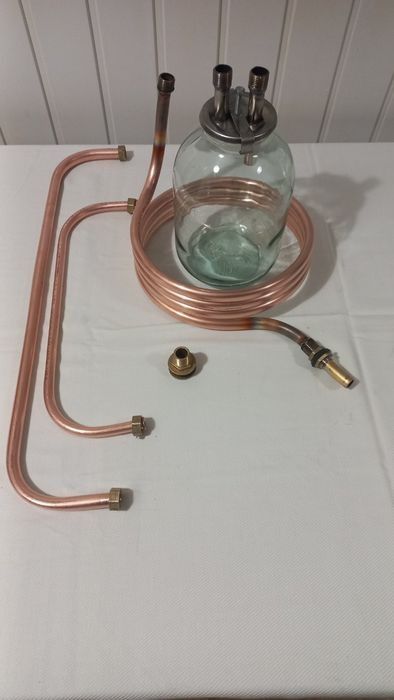 Авторский дистиллятор для коллекции.