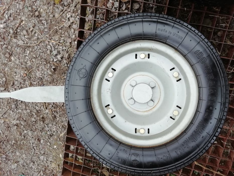 Колеса для катера Прогресс (новые) + дышло