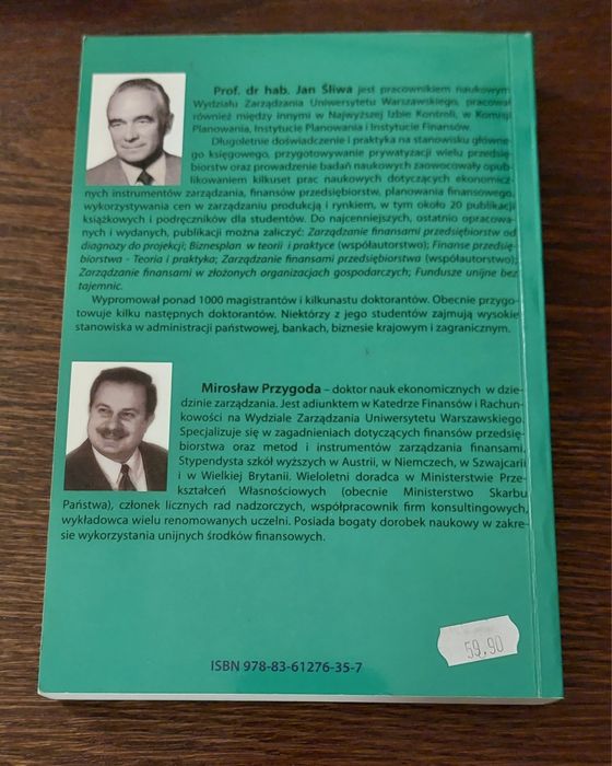 Zarządzanie finansami przed. wielozakładowego w gosp. rynkowej