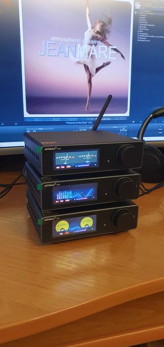 Підсилювач звуку AIYIMA A80 + ЦАП Bluetooth 5.1 з Б. Живлення 48 V 5А