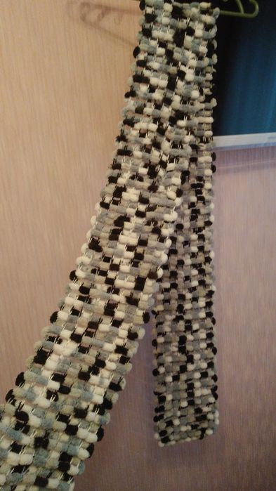 Теплий шарф жіночий, шарф на зиму. Чорний шарфик