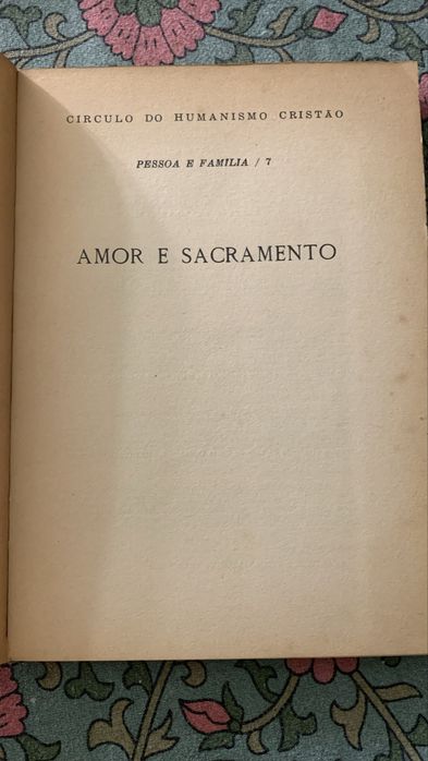 Amor e Sacramento