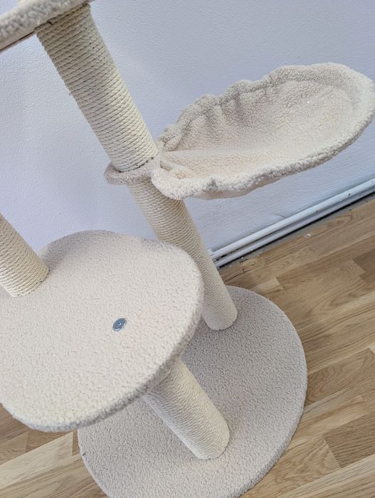 TIAKI Drapak dla Kota Shearly 71x49x103cm Beżowy ŚREDNIEJ WIELKOŚCI ZW