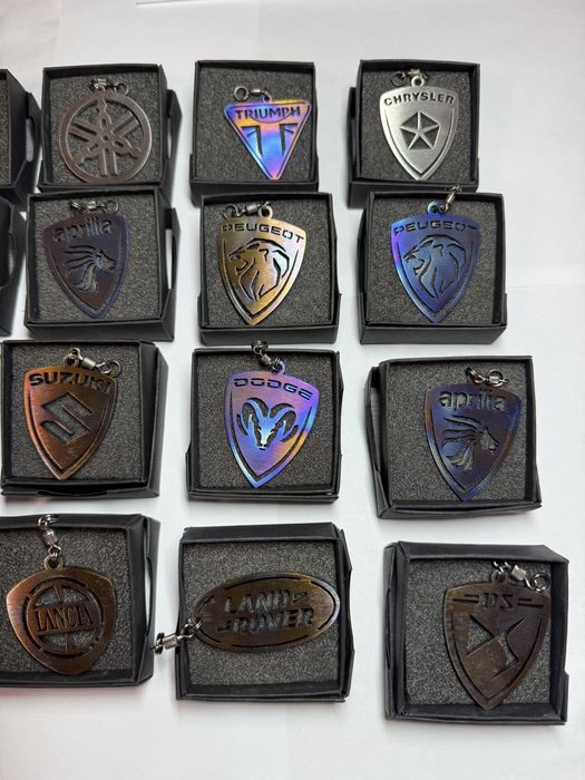 Премиальный титановый брелок (Handcrafted) в подарочной упаковке