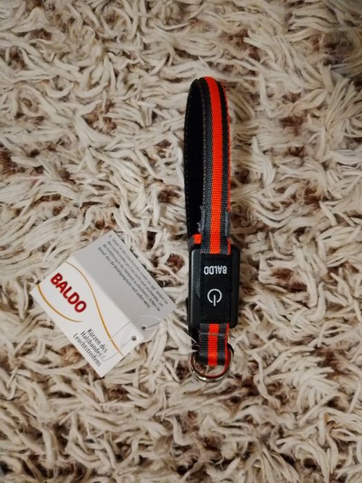 Obroża dla psa świecąca