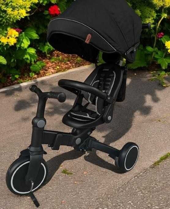 Дитячий біговел 3 в 1 – велосипед, коляска, велобіг | Біговел