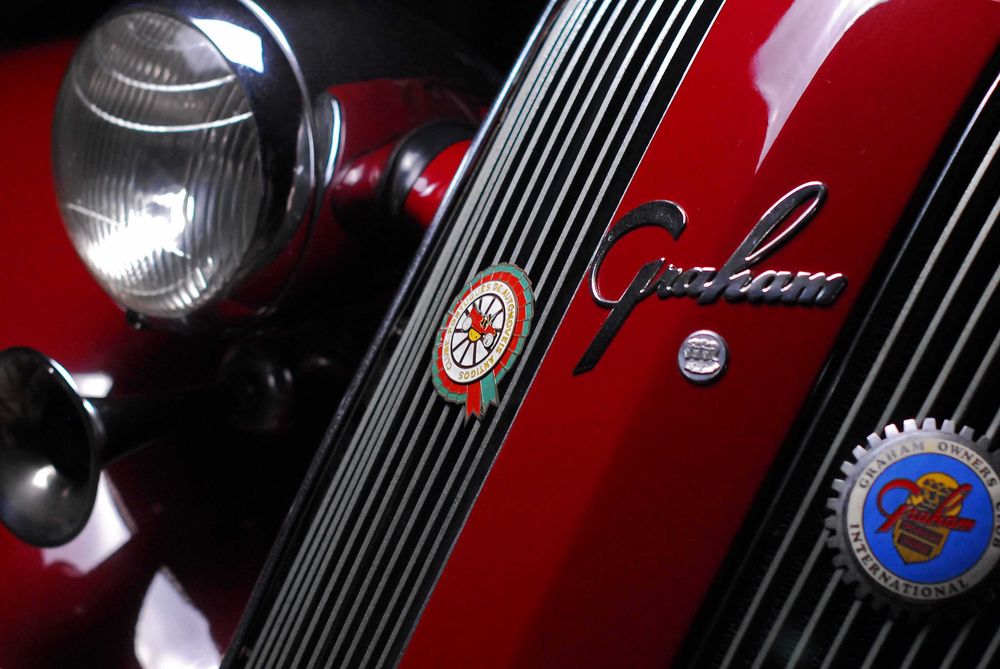 Graham 1936 c/ Supercharger original (not Bentley, Rolls, Jaguar) Póvoa ...