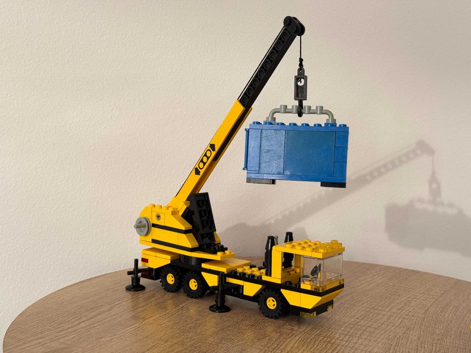 LEGO Town Classic 6361 City Mobile Crane Żuraw Dźwig 1986 Budowa