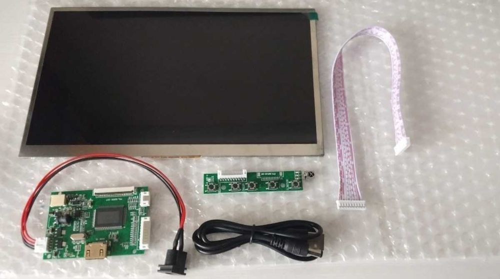 Matryca 10.1 / TFT, 1024*600 / sterowanie / np. do Raspberry Pi