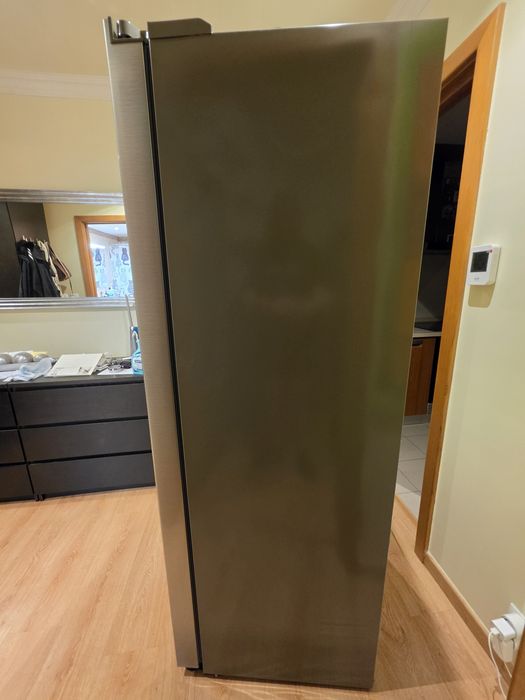 Frigorífico Americano Haier Inox 514L, como novo, impecável. RECOLHA HOJE