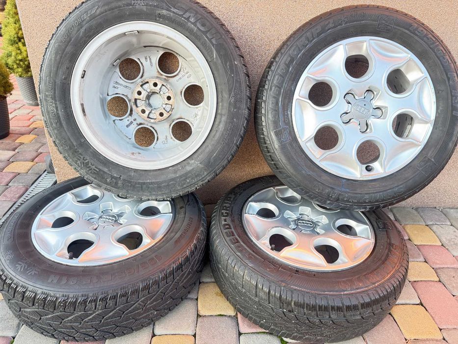 Тітанові діски ATS 5*100 R15 VW Golf 4-Skoda rapid-faBia-Audi 3