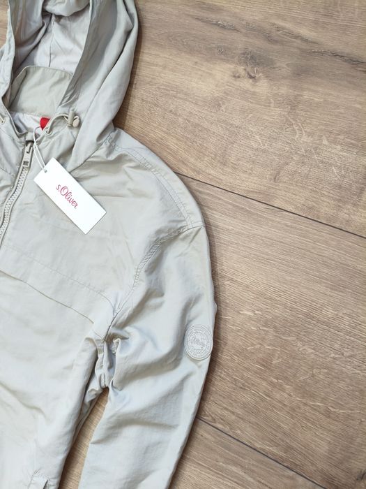 Kurtka s.Olvier Anorak męska lekka wiatrówka jasna 2XL