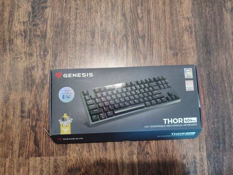 Klawiatura Gamingowa Genesis Thor 404 tkl