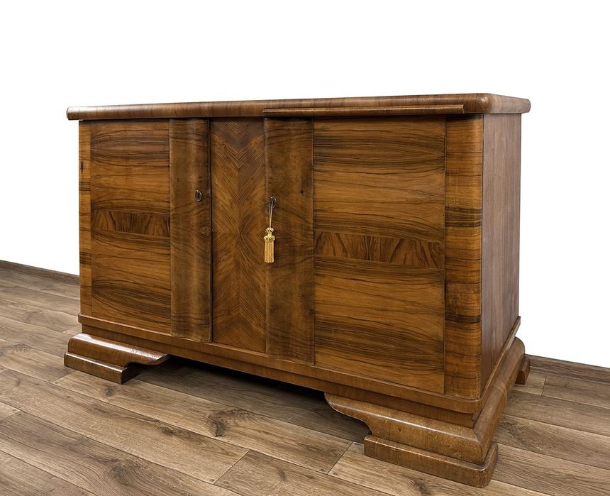 KOMODA ART DECO bufet antyk szafka  pod TV RTV