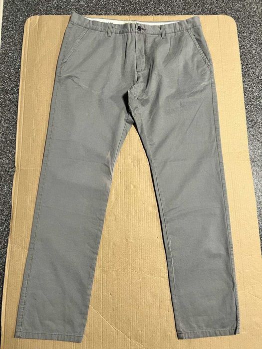 Брюки чоловічі Regular Fit 56/40 сірі, класичні chinos, стан відмінний
