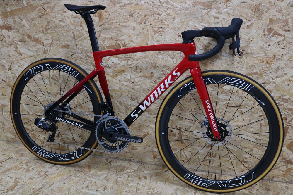 Bicicleta Specialized Tarmac SL7 S-Works - Sram Red AXS - Rodas Carbon