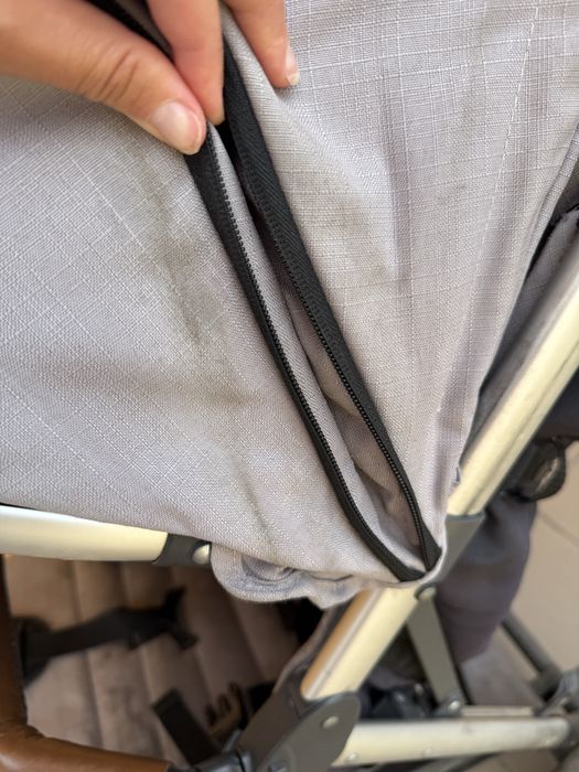 Прогулянкова коляска візок дитячий BabyStyle Oyster Zero сіра