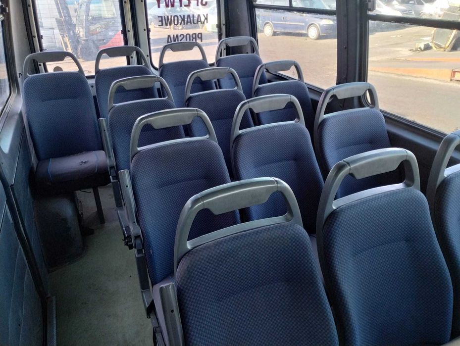Fotele ławka 3 osobowa  kanapa tył Fiat Ducato Boxer Jumper autobus