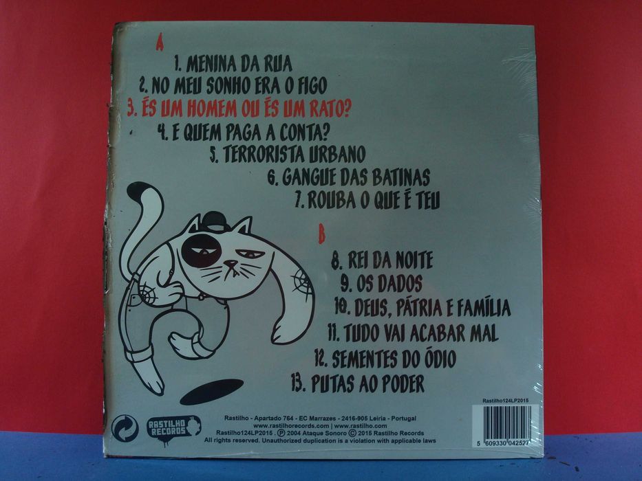 Mata Ratos - És um Homem... / LP / Ver Descrição / Ver Descrição
