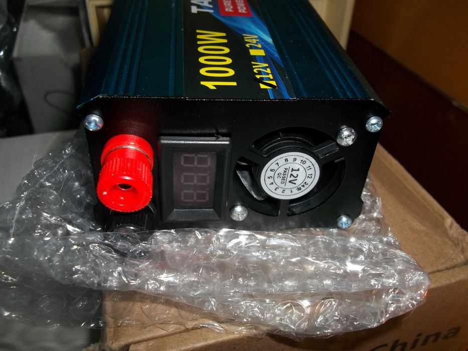 ивертор дисплей чистый синус 1000 W