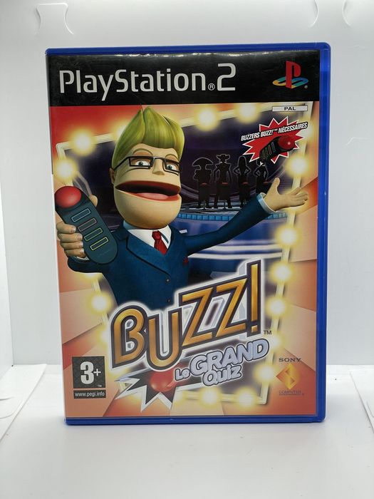 Buzz Grand Quiz PS2 (FR) PlayStation 2 Po Francusku