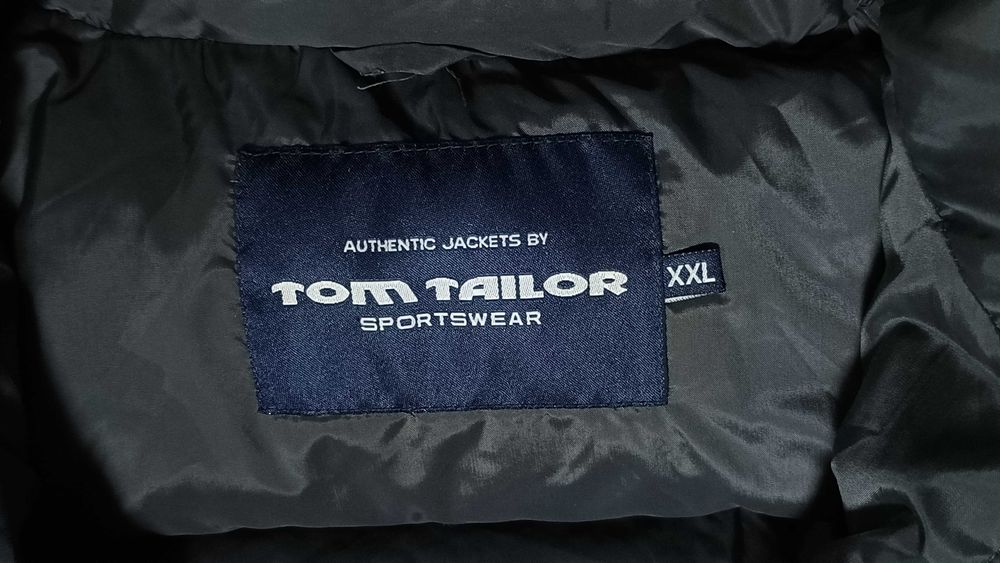 Męska kurtka puchowa TOM TAILOR r.XXL stan idealny