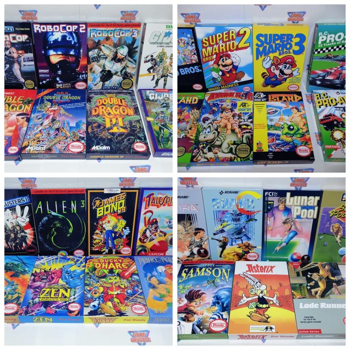 Коробка для картриджа  Утиные истории. Dendy