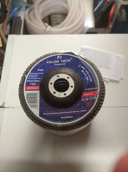 Tarcza lamelkowa Falon-Tech 125x22,3 mm STAL, NOWE, WIELE SZTUK
