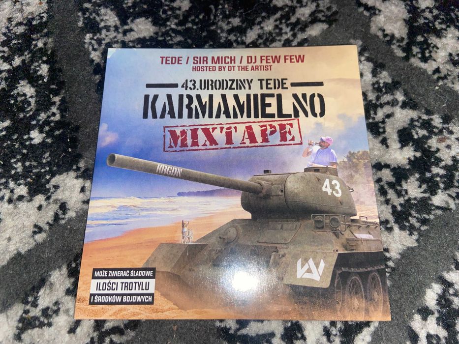 Płyta Rap CD - Tede - Karmamielno mixtape 43 urodziny nowa