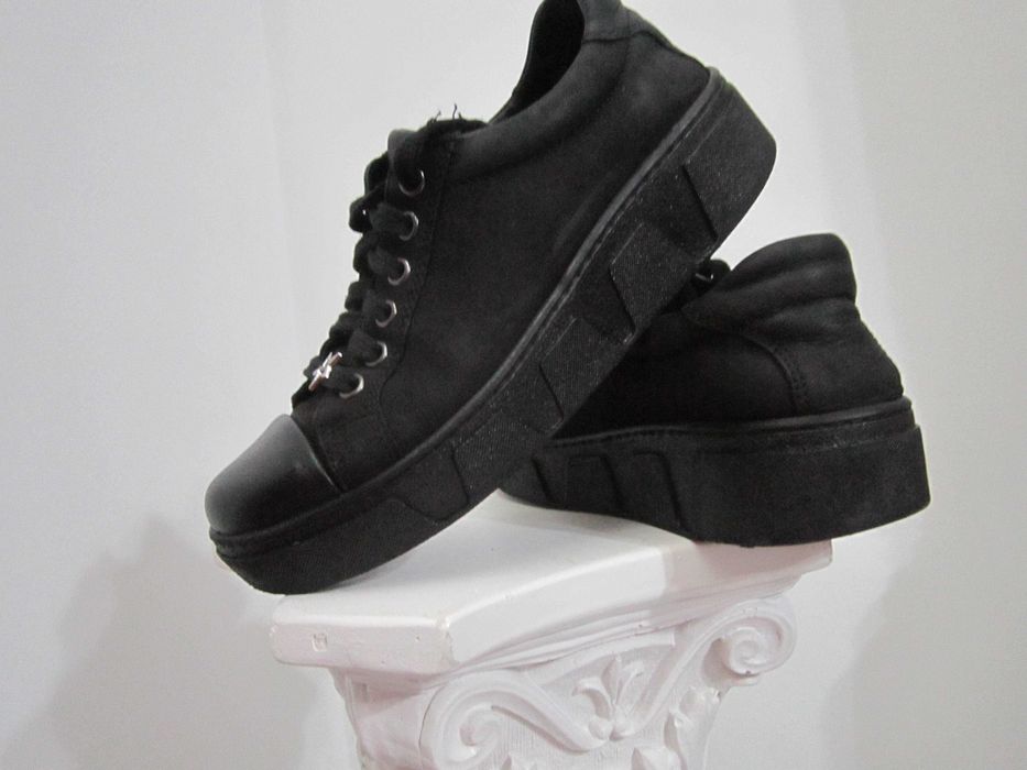 Lasocki super buty z naturalnej skóry ala snakersy rozm 38 wk 24,4-5cm