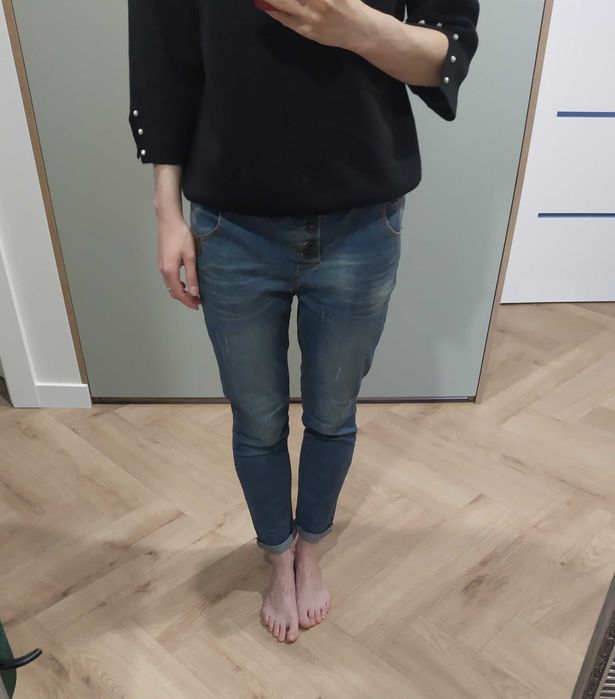 Spodnie dżinsowe, rozmiar S