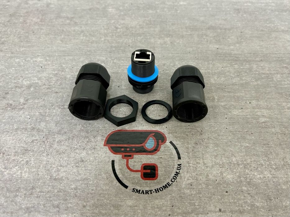 IP68 соединитель RJ 45 уличный для витой пары RJ-45 водонепроницаемый