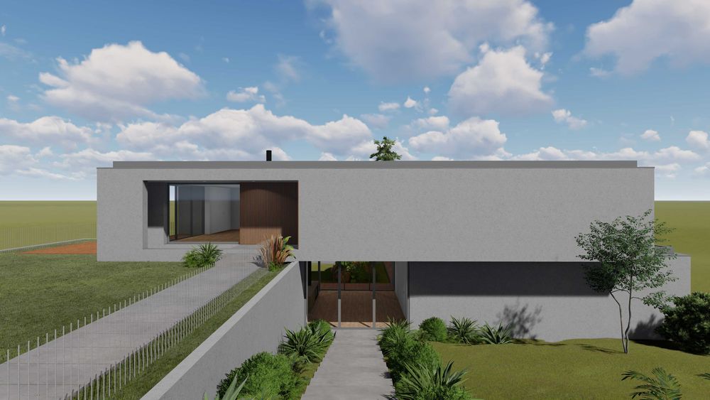 Terreno com projecto aprovado para moradia