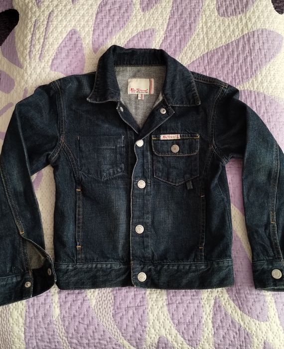 Uniwersalna kurtka jeansowa 7-8 lat