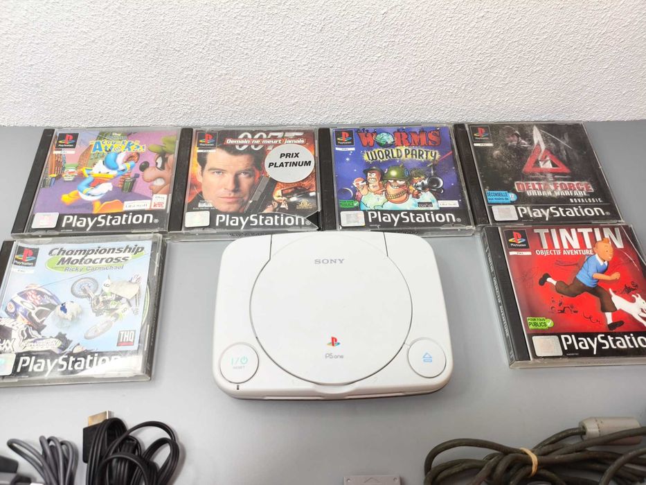 Playstation 1 - PSone + Jogos