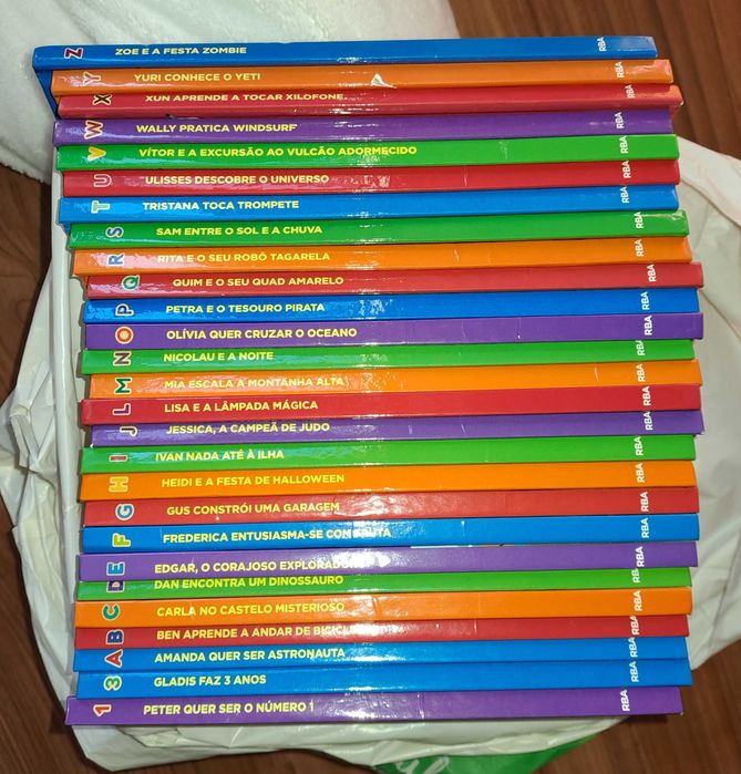 Colecção Livros Letras, Números e Animais RBA